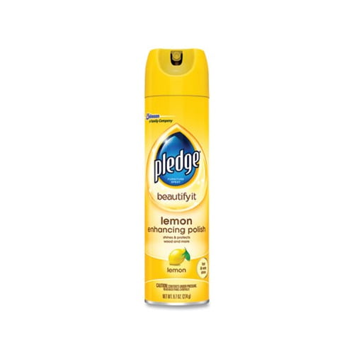 Furniture Polish Lemon, 9.7 oz Aerosol Spray, 6/Carton
