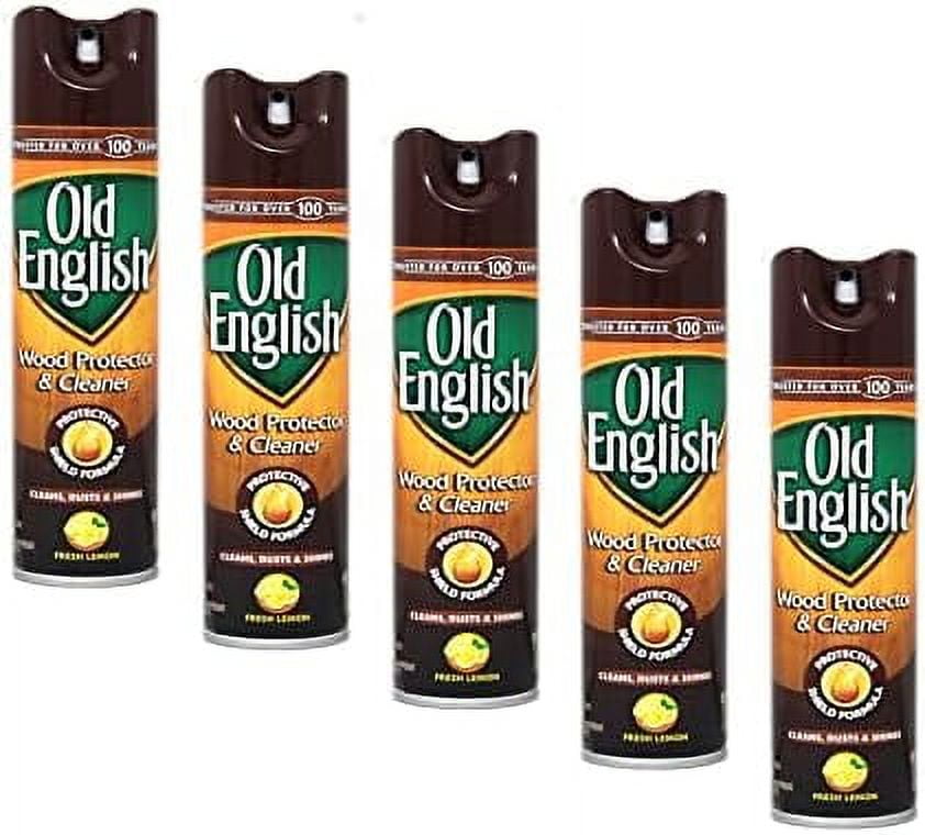 Furniture Polish Spray, Lemon 12.50 Oz (Pack Of 5)
