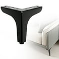thumbnail image 1 of Furniture Protection,Metal Furniture Legs Modern Feet Black For Sofa Cabinet Chair Bed, 1 of 9