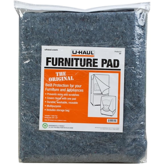 Furniture Protection Pad - Moving and Packing Blanket - 68" x 85" - 1 Pad Included