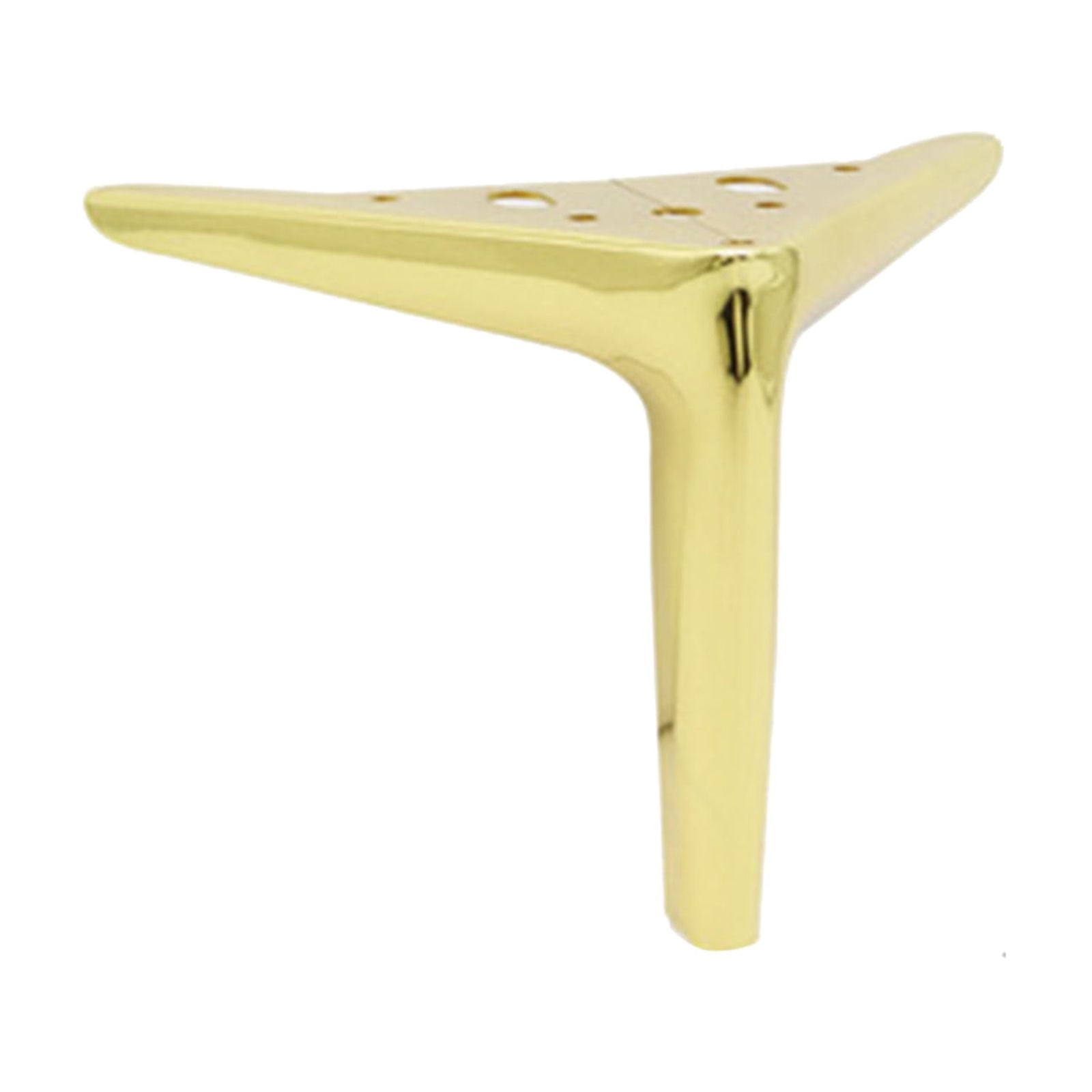 Furniture Protectors of Cats for Leather Couch 4.7 Inch Brushed Gold Furniture Legs Metal Legs
