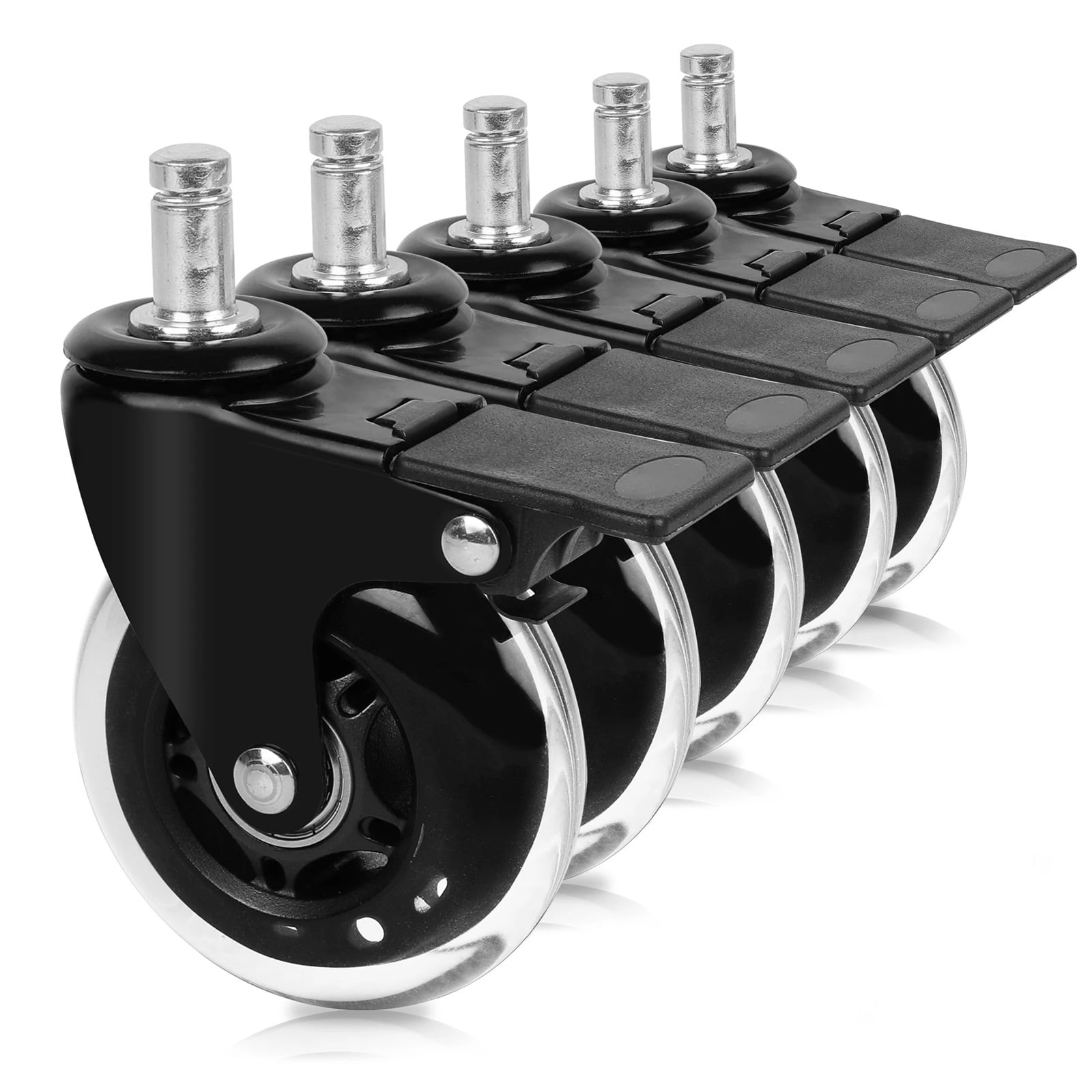 Furniture Replacement 75mm Office Chair Swivel Caster 360 Degree Chairs Part Wheels ,Reliable
