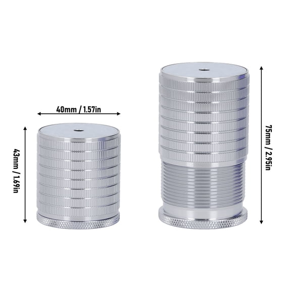 Furniture Riser Furniture Riser 43-75mm Adjustable Strong Load Bearing Aluminum Alloy Heavy Duty Bed Riser Metal Bed Riser