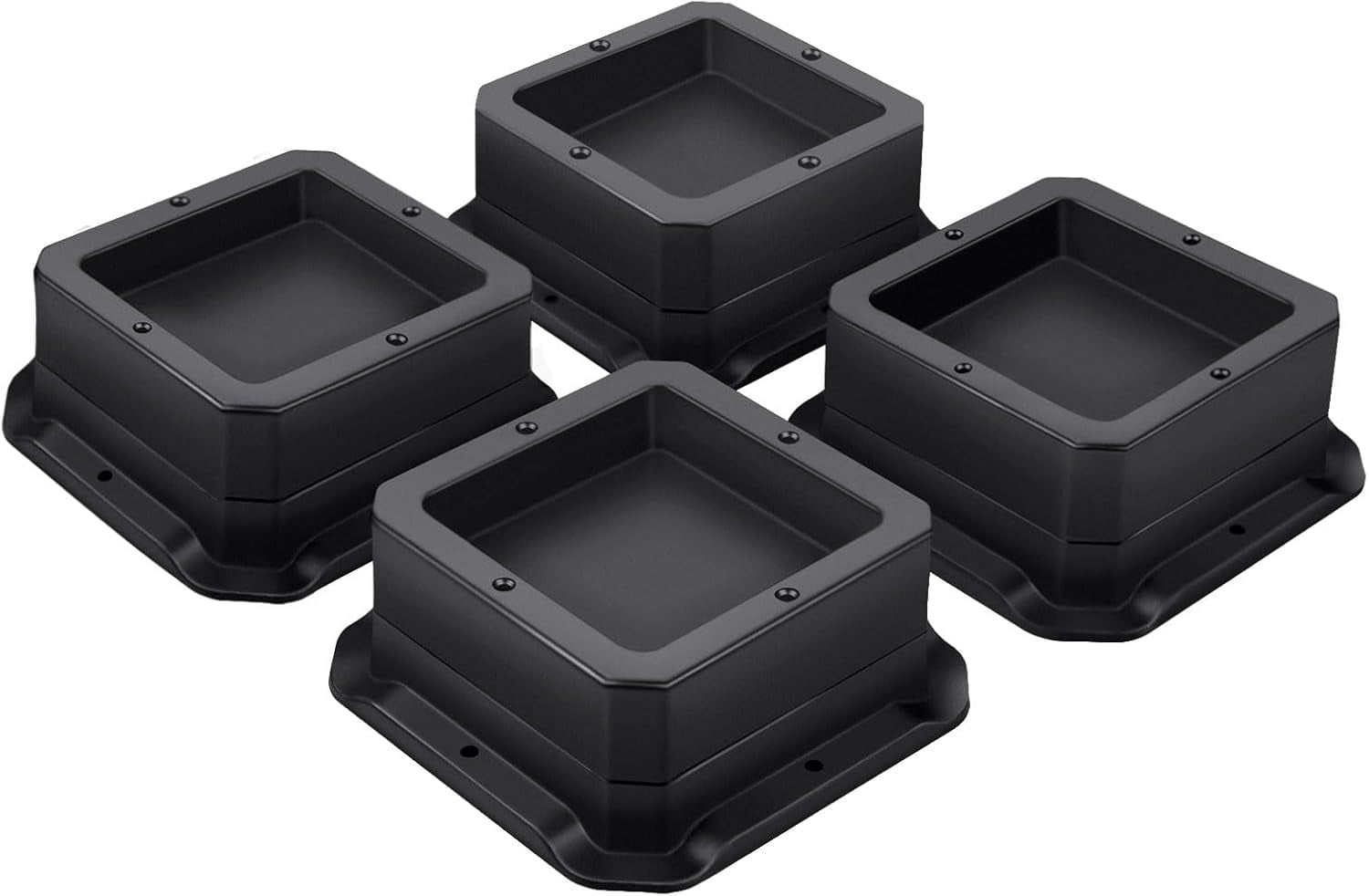 Furniture Risers 1 Inch，Bed Risers Heavy Duty，Desk Risers for Chair and ...