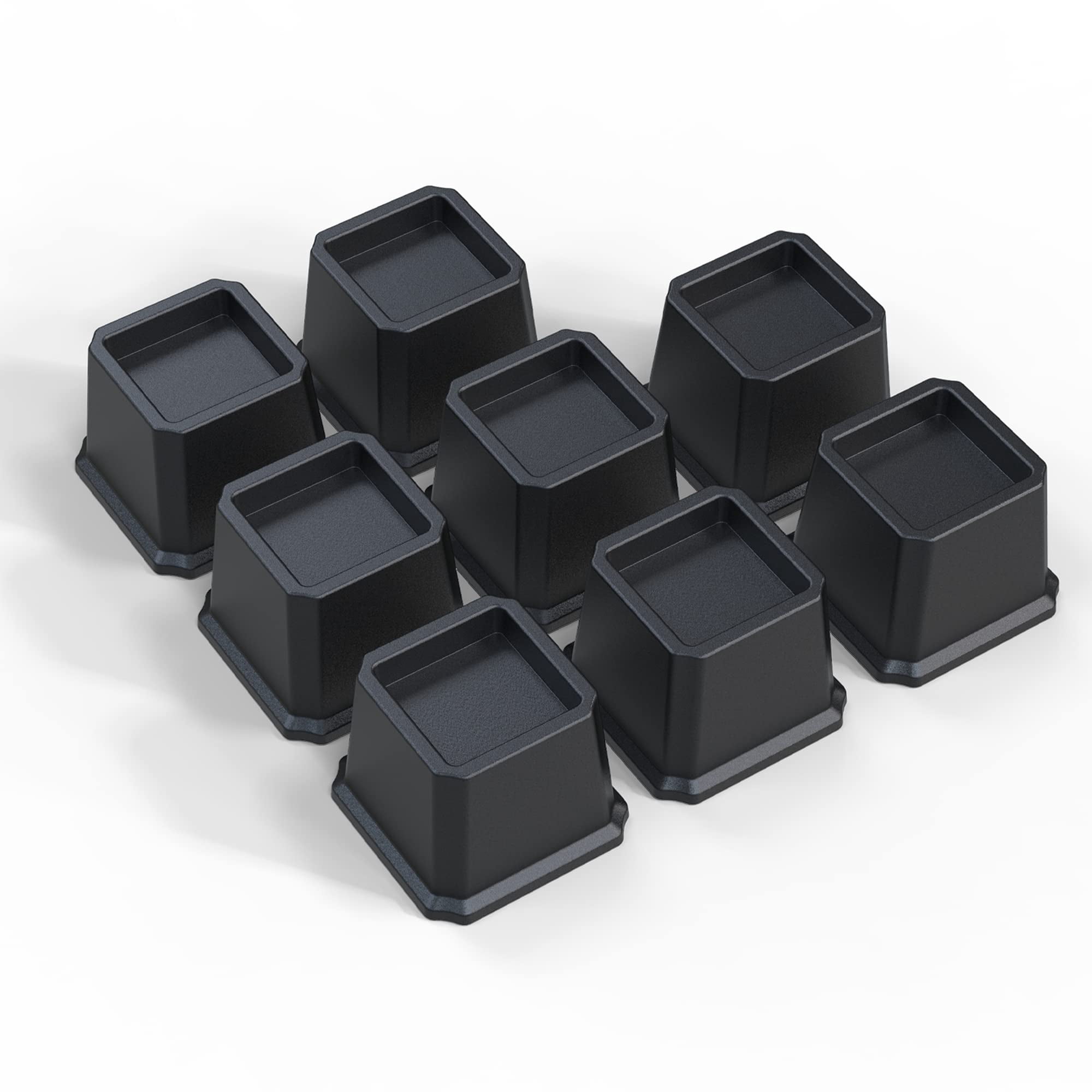 3 Inch Table Risers Furniture Risers 3 Inch Tall for Bed Couch Desk Chair, Heavy Duty 1500 ...