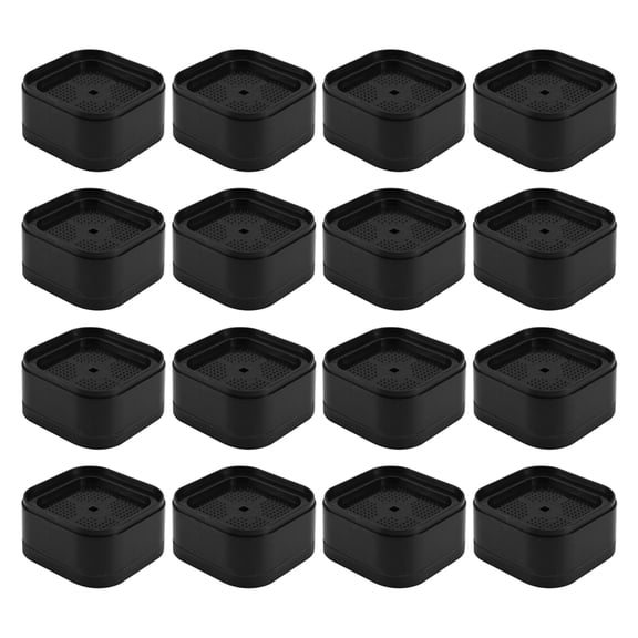Furniture Risers Adjustable Bed Risers 1.38In Stackable Heavy Duty Bed Lifts Risers Square Bed Raising Blocks 16 Pcs