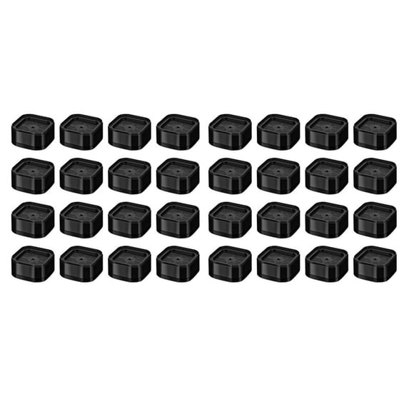 Stackable Raised Blocks Furniture Risers Adjustable Bed Risers 1.38In Stackable Heavy Duty Bed ...