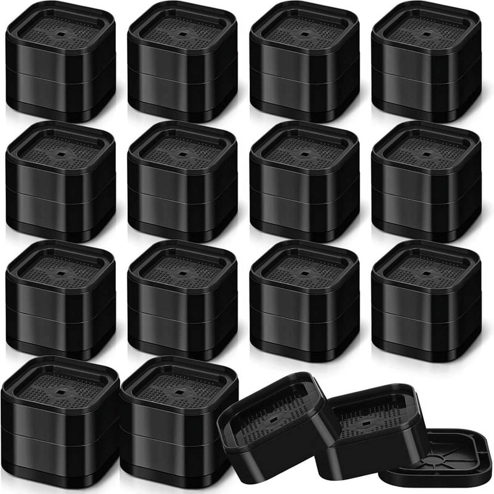 Furniture Risers Adjustable Bed Risers 2.2 Inch Stackable Heavy Duty ...