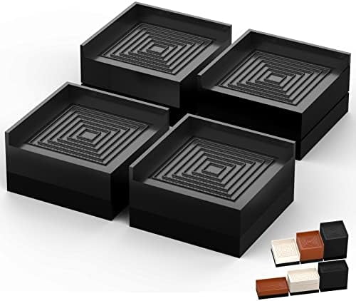 Furniture Risers, Bed/Sofa/Desk/Table/Chair Leg/Fridge Lifts to 1.5, 3 ...