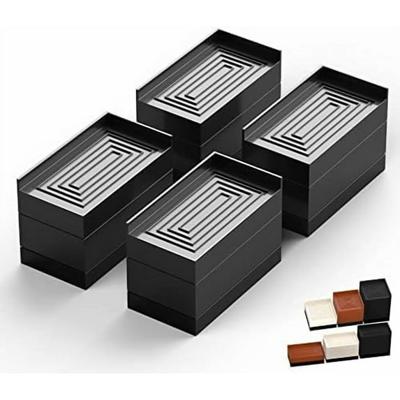 Furniture Risers, Bed/Sofa/Desk/Table/Chair Leg/Fridge Lifts to 1.5, 3 ...