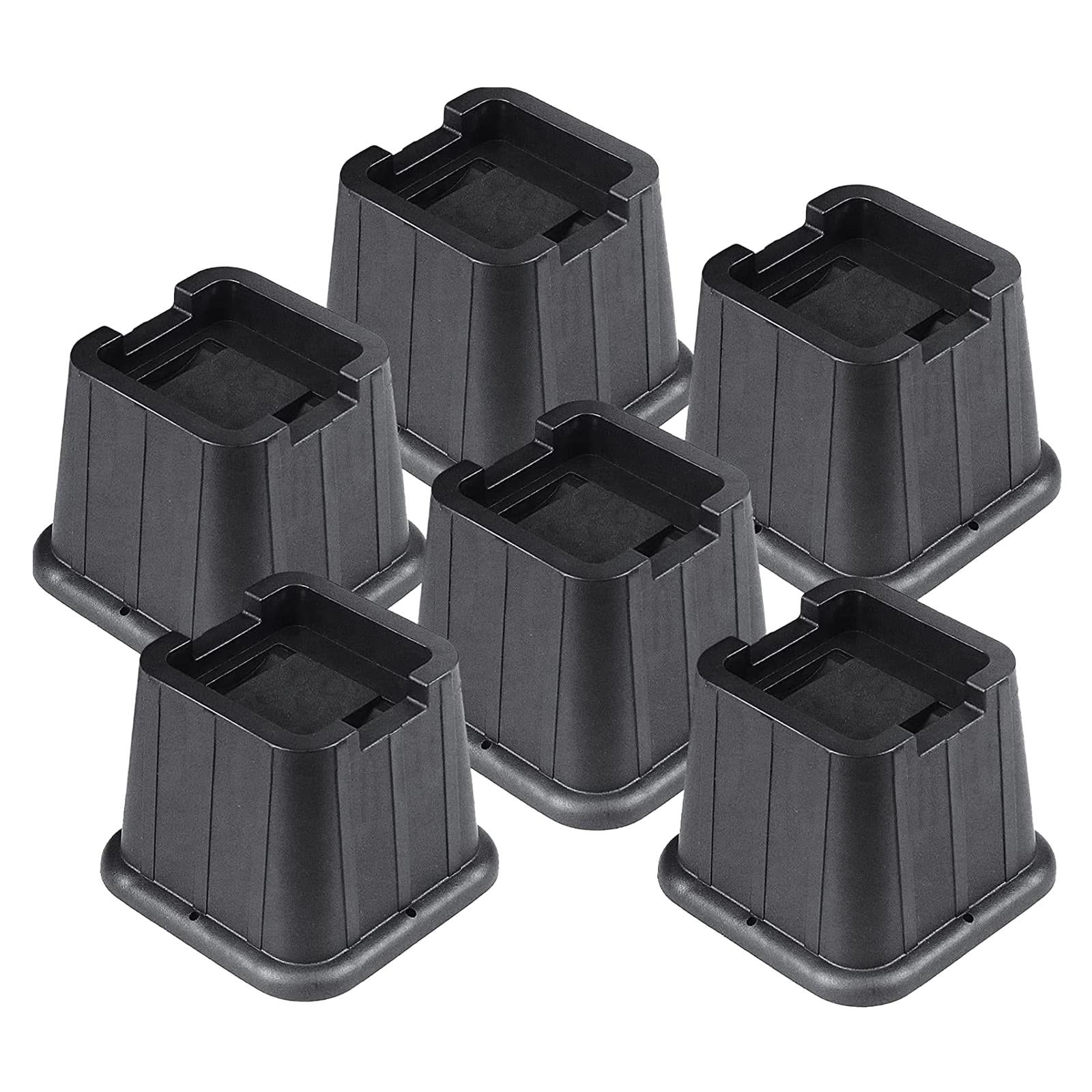 Bedroom Riser Furniture Risers Square Bedroom Bed Risers Heavy Duty for Desk Sofa ...