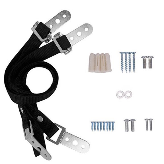 Furniture Safe Straps Adjustable Length Child Proof Tip-Over Prevention No Tools Polyester
