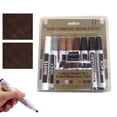 thumbnail image 1 of Furniture Scratch Repair Pen and Wax Kit - Wood Floor Touch Up Markers Crayons Set for Table Cabinet Door Desk Scratch Cover Scuff Repair Hardwood Laminate Veneer, 1 of 8