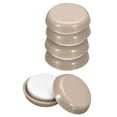 thumbnail image 1 of Uxcell Furniture Sliders Plastic Self-adhesive Round Sliding Pads for Carpeted Tile Vinyl Hardwood Floors 1" 16Pcs, 1 of 6