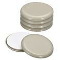 thumbnail image 1 of Uxcell Furniture Sliders Plastic Self-adhesive Round Sliding Pads for Carpeted Tile Vinyl Hardwood Floors 2 1/2" 16Pcs, 1 of 6