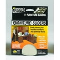 Furniture Sliders, Reusable, Beige, 4/Pack