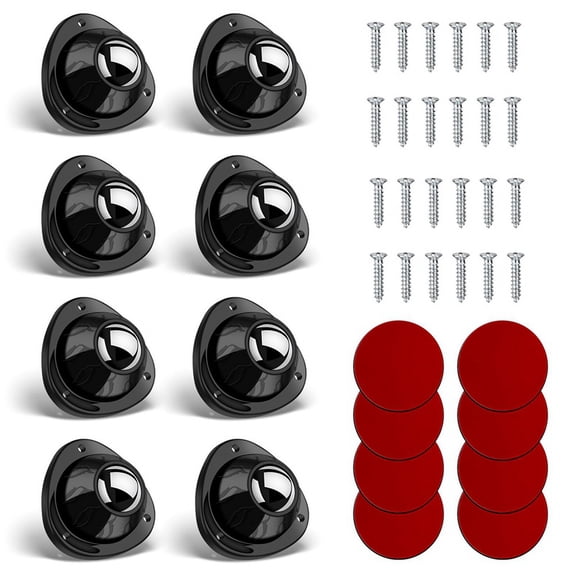 Furniture Small -Swivel Casters for Electrical Appliances Mop Buckets Table Legs Flower Pots 8PCS