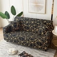thumbnail image 1 of Furniture Square Lattice L Shape Sofa Covers for Living Room Sofa Protector Anti-dust Elastic Stretch Covers Corner Sofa Cover, 1 of 5