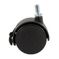 thumbnail image 1 of Furniture Swivel Locking Caster 8mm Screw Stem 2-inch Dia Wheel Black, 1 of 7