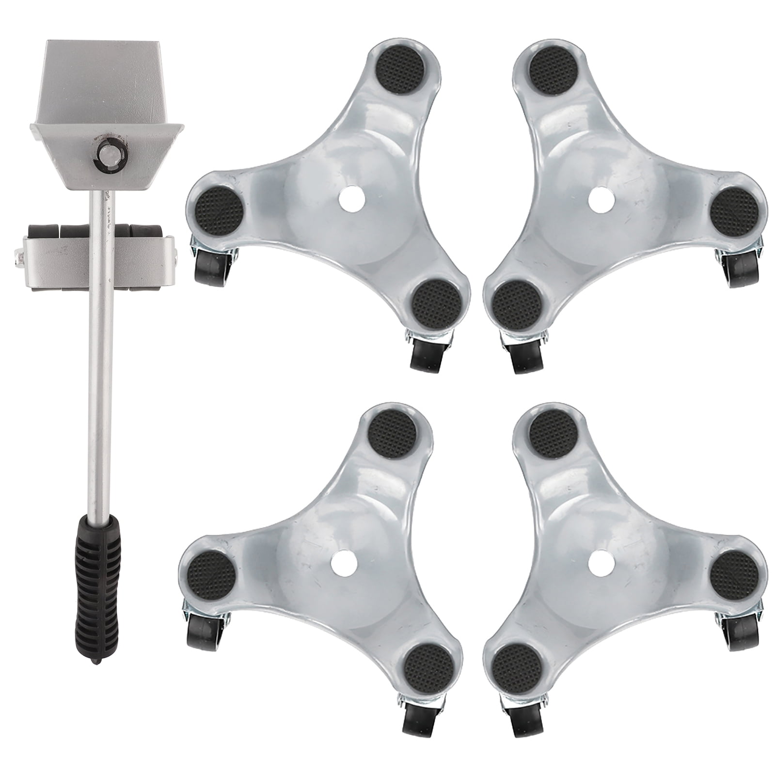 Furniture Transport Set Silver Lifter Moving Plate for Heavy Objects