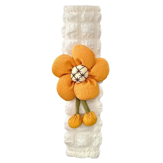 Furniture Universal Car Seat Belt Cover Pad for Adults and Kids – Cute Flower Design Neck and Shoulder Cushion Easy -On Protector for Cars