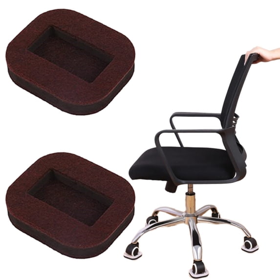 Furniture Wheel Stopper Bed Stopper Caster Cup,Suitable for All Kinds of Furniture on Wheels,5 Fixing Pads,Fixed Standing castors for Wood Floor/Carpet