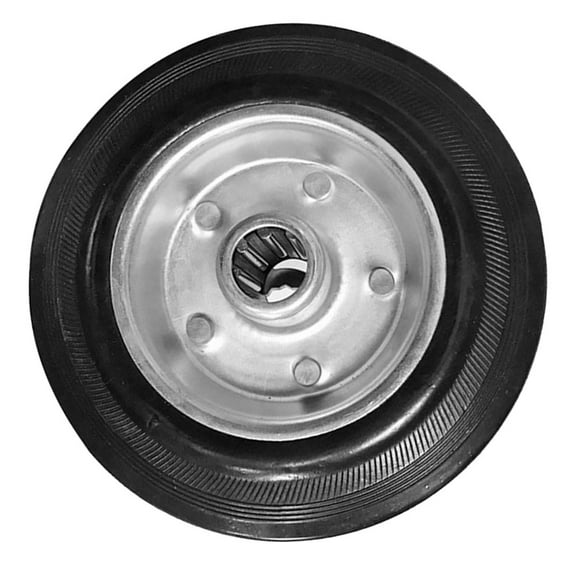 Furniture Wheels Trolley Wheel Cart Wheels Caster Rubber Wheel Industrial Rubber Wheel Black 10.00X10.00X3.00CM