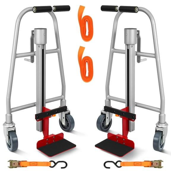 Furniture and Crate Mover, Mechanical Equipment Moving Dolly 1100lbs Capacity, Used for Safely Transporting Cabinets, Furniture, and Crates