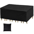 thumbnail image 1 of Furniture cover, Canvas/Polyurethane, 213x132x74cm, Black, 1 of 5
