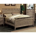 thumbnail image 1 of Furniture of America Ackerson Wood California King Panel Bed in Brown, 1 of 1
