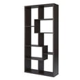 thumbnail image 1 of Furniture of America Adeo Contemporary Wood 10-Shelf Bookcase in Walnut, 1 of 8