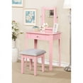 thumbnail image 1 of Furniture of America Adul Contemporary Vanity Set in Pink, 1 of 3