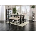 thumbnail image 1 of Furniture of America Alluna 4-Piece Counter Height Dining Set, Ivory, 1 of 7
