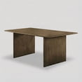 thumbnail image 1 of Furniture of America Alto Solid Wood Dining Table in Natural Finish, 1 of 6