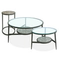 thumbnail image 1 of Furniture of America Amani 3-Piece Indoor Nesting Table Set, Gray, 1 of 6