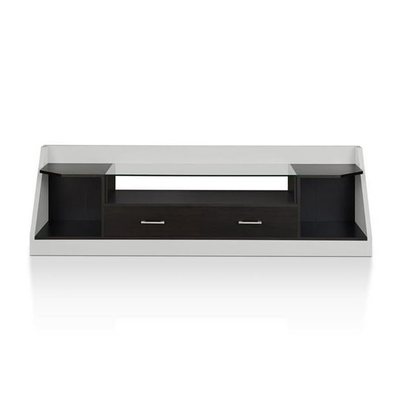 Furniture of America Ardmore Modern Wood 70-Inch TV Stand in Espresso