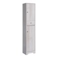 thumbnail image 1 of Furniture of America Astro Contemporary Wood 1-Drawer Pantry in White Oak, 1 of 12