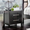 thumbnail image 1 of Furniture of America Austin Transitional Nightstand with 2-Drawer, Espresso, 1 of 7