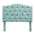 thumbnail image 1 of Furniture of America Bancroft Tufted Fabric Headboard, Twin, Blue, 1 of 6