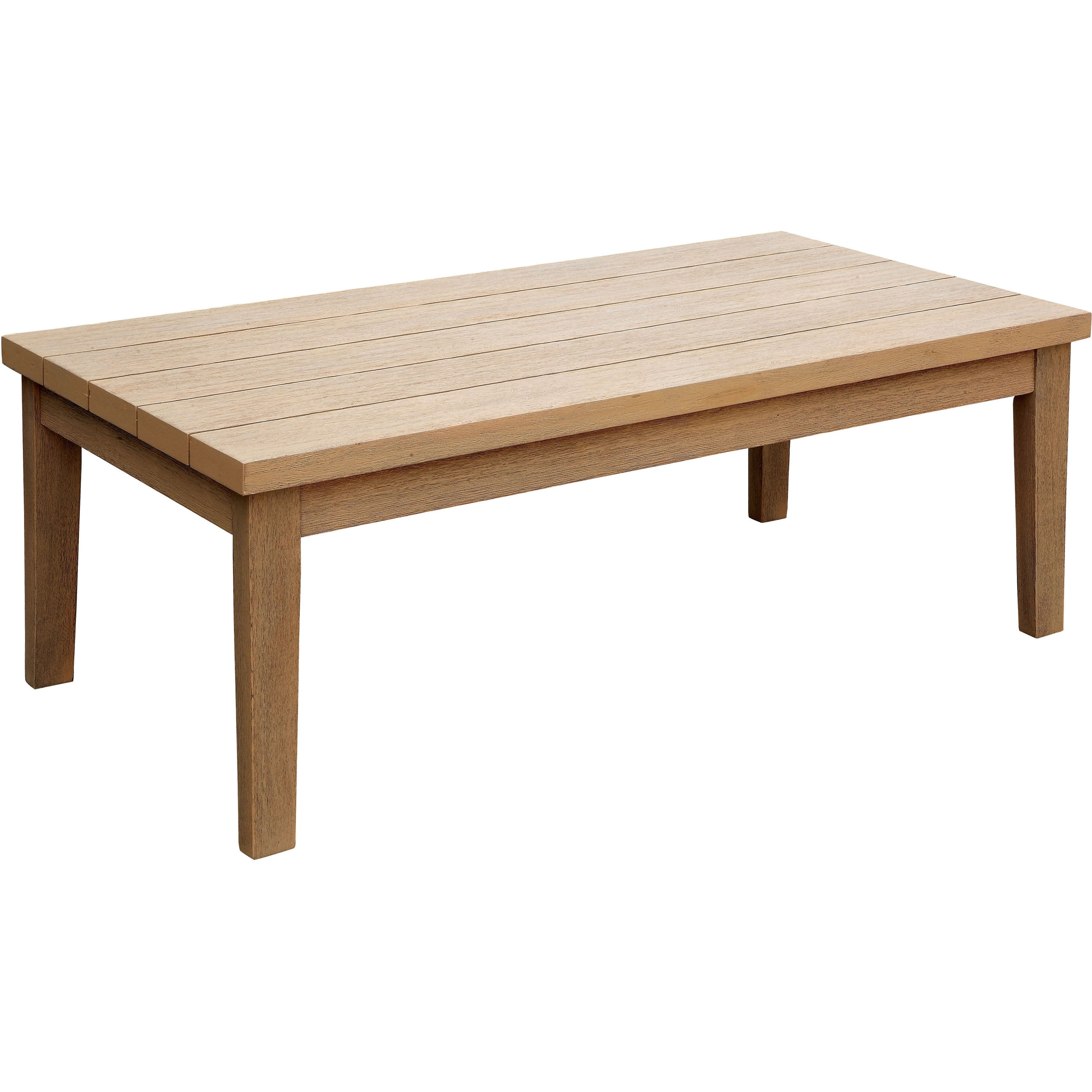 Furniture of America Barnard Contemporary Patio Table, Light Brown