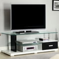 thumbnail image 1 of Furniture of America Beauregard TV Stand for TVs up to 60", Black, 1 of 6