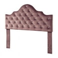 thumbnail image 1 of Furniture of America Binah Fabric Tufted Twin Headboard with LED in Brown, 1 of 7