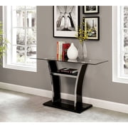 Furniture of America Bofi Modern 48-inch Metal 2-Shelf Sofa Table by Black