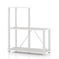 thumbnail image 1 of Furniture of America Brooks Adult Open Display Shelf Bookcase, 3-Cube Shelves, Greige, 1 of 16