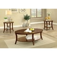 thumbnail image 1 of Furniture of America Camden Transitional Style 3 Piece Open Shelf Coffee Table Set, 1 of 2