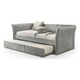 thumbnail image 1 of Furniture of America Liovet Fabric and Wood Twin Daybed with Trundle in Gray, 1 of 2