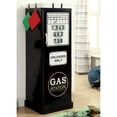 thumbnail image 1 of Furniture of America Carles 1-Door Closet 2 Shelves Clothing Storage, Black, 1 of 4