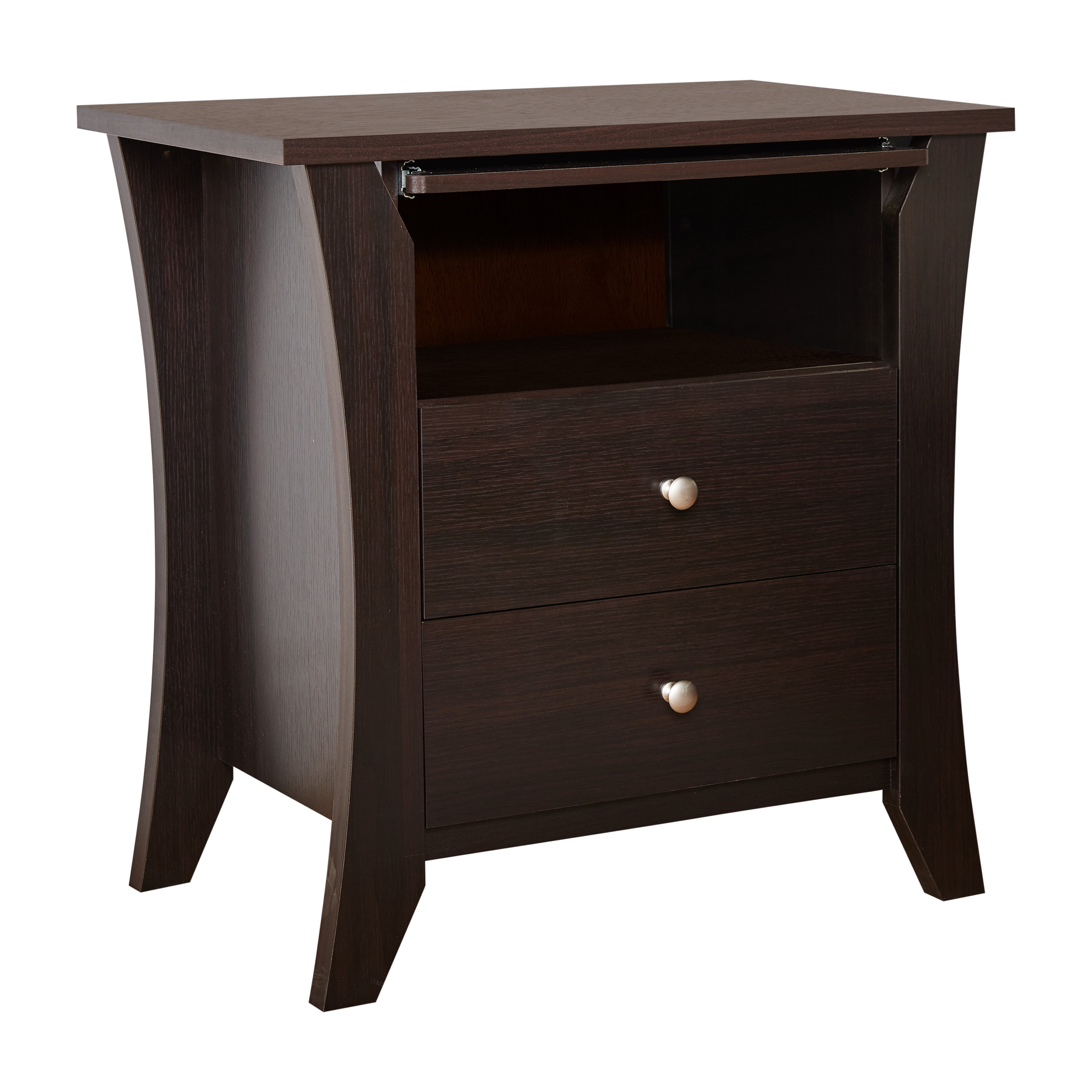 Espresso nightstand clearance