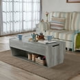 thumbnail image 1 of Furniture of America Chet Lift-Top Coffee Table, Gray, 1 of 15