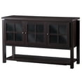 thumbnail image 1 of Furniture of America Chico Contemporary Multi-Storage Dining Buffet, Walnut, 1 of 5